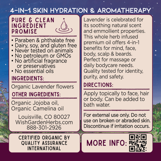 Lavender Oil Calm & Hydrate