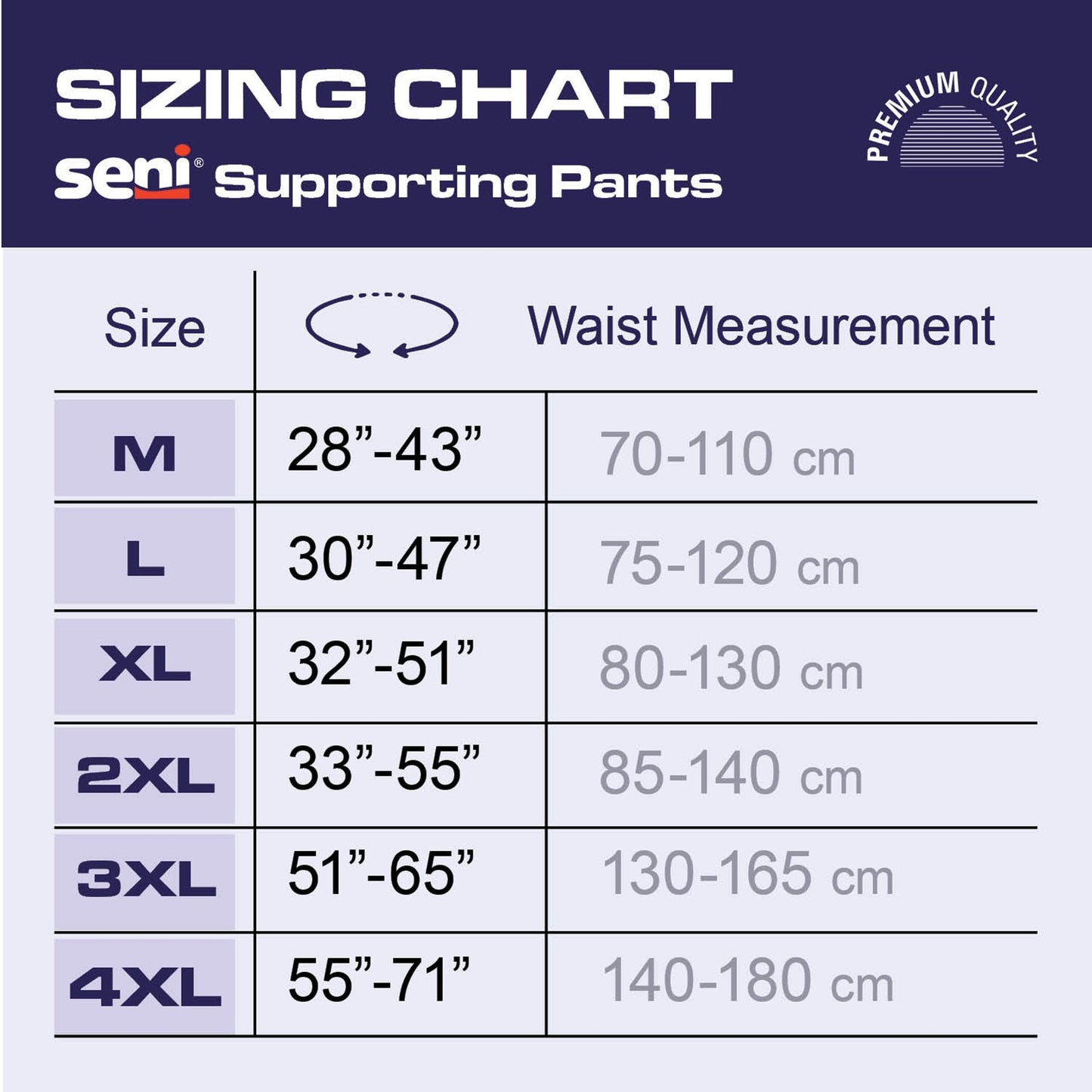 Seni Knit Incontinence Supporting Pants, Reusable