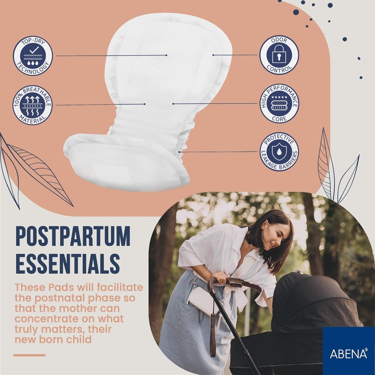 Abena Maternity Pads, Super