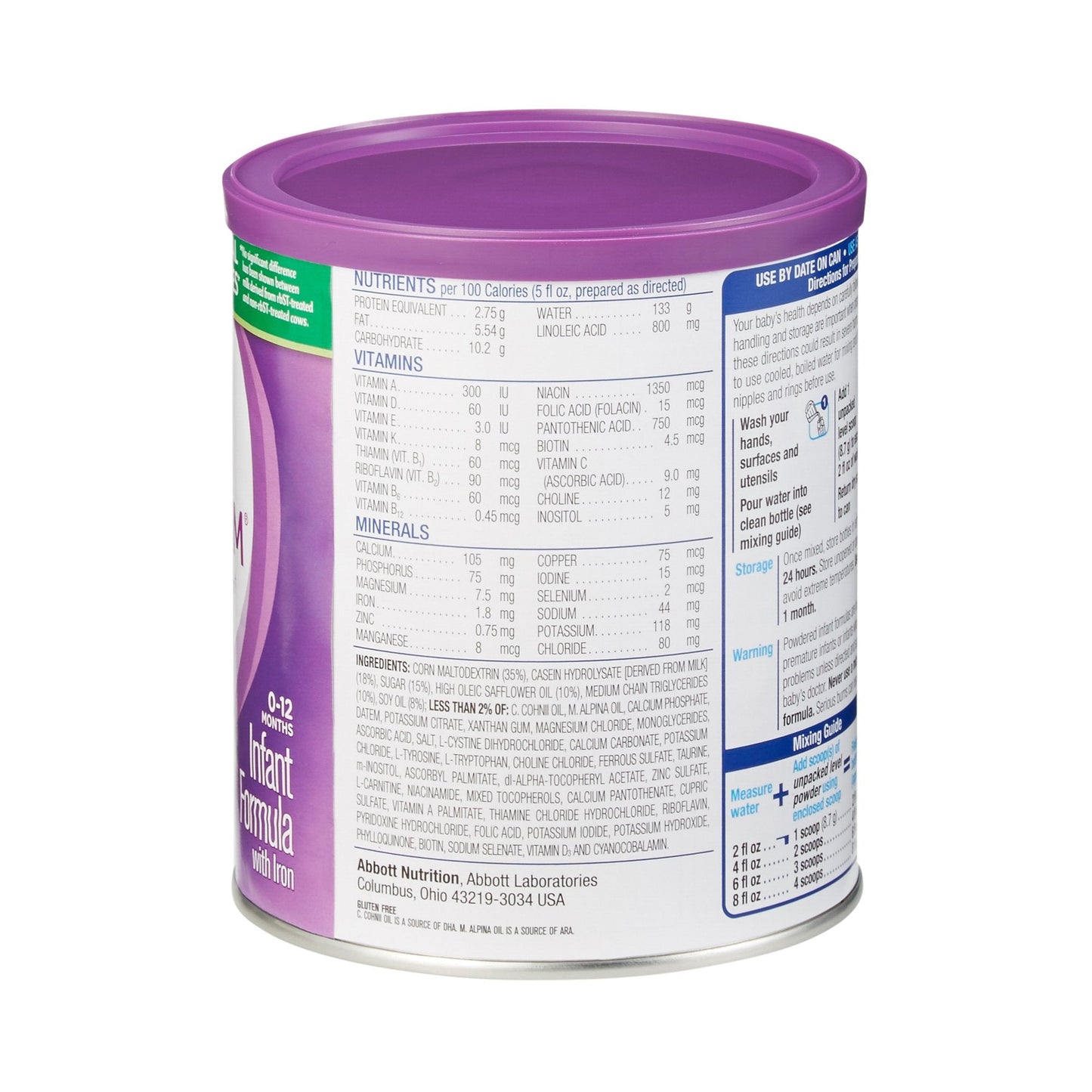 Similac Alimentum Infant Formula, Unflavored, 12.1 oz Can