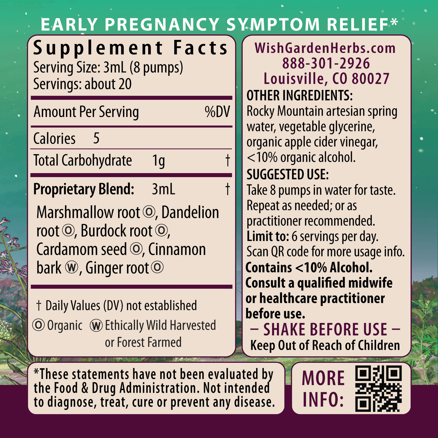 Morning Sickness Nausea Relief