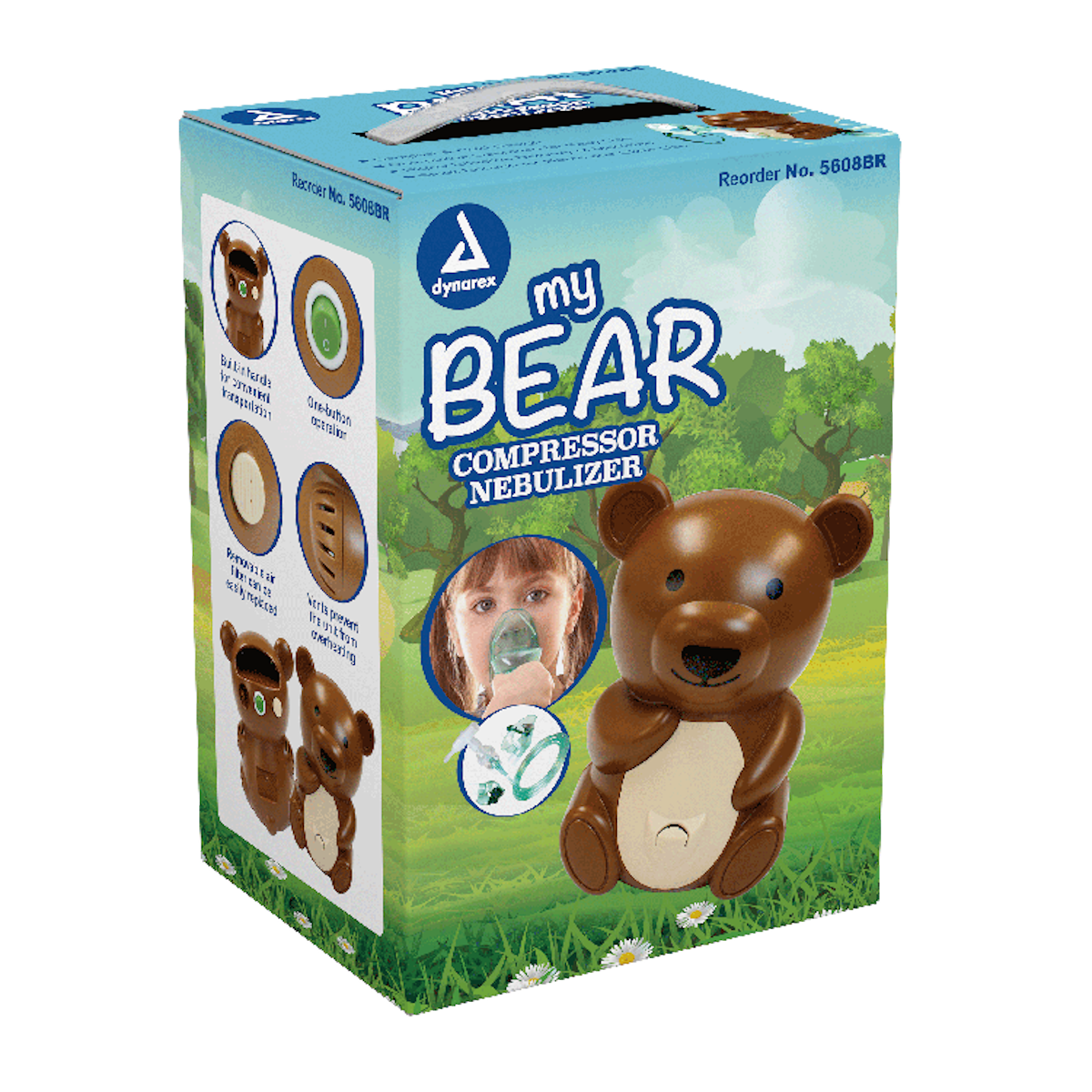 Dynarex My Bear Pediatric Compressor Nebulizer