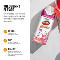 Nestle Boost Breeze, Wild Berry, 8 oz carton, CS/24