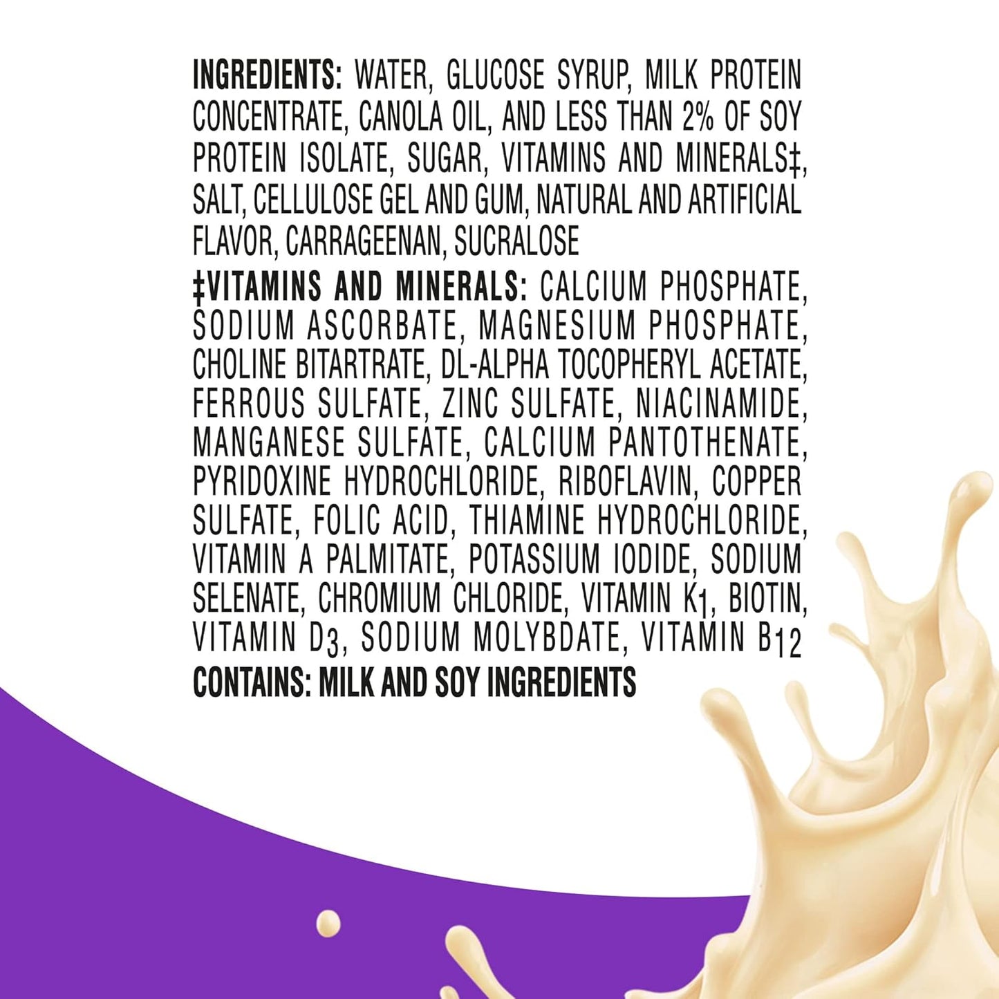 Nestle Boost Women Balanced Nutritional Drink, Very Vanilla, 8 oz bottle, CS/24