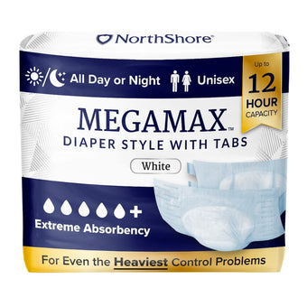 compare product NorthShore MEGAMAX Adult Diapers