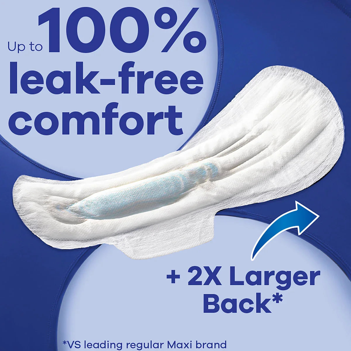 Always Maxi Size 5 Extra Heavy Overnight Pads with Wings, Unscented