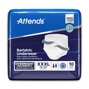 compare product Attends Bariatric Protective Underwear, 3XL