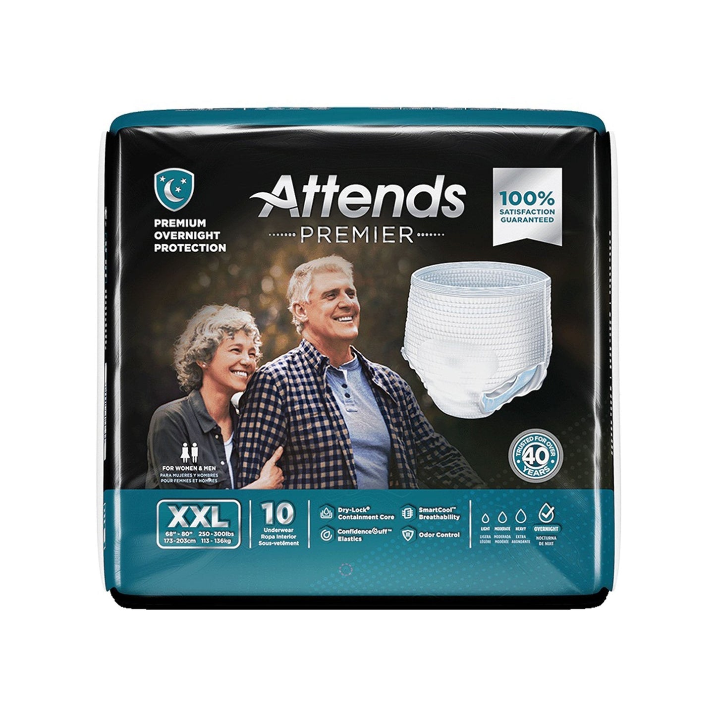 Attends Premier Pull-Up Absorbent Underwear