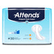 Attends Shaped Pads Super