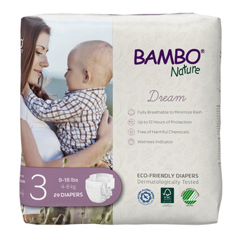 compare product Bambo Nature Dream Eco-Friendly Baby Diapers, Size 3