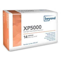 Beyond XP5000 Adult Diapers w/ Plastic Backing