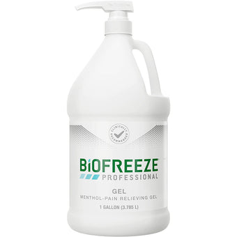compare product Biofreeze Professional Pain Relief Gel, 1 Gallon Pump