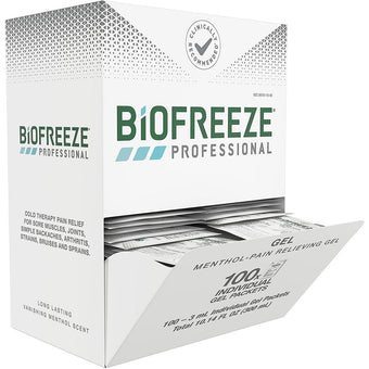 compare product Biofreeze Professional Pain Relief Gel, Individual Packets