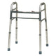 BodyMed 2 Button Folding Walker w/o Wheels