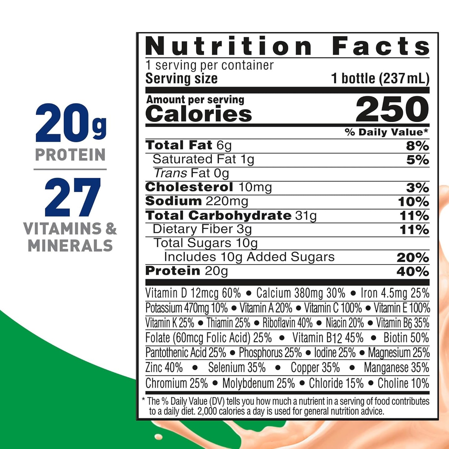 Nestle Boost High Protein, Creamy Strawberry, 8 oz Bottle, CS/24