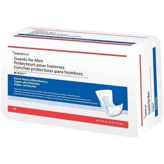 compare product Cardinal Health Sure Care Guards for Men, Extra Heavy