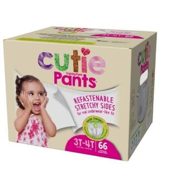 compare product Cutie Training Pants, Girls, 3T/4T