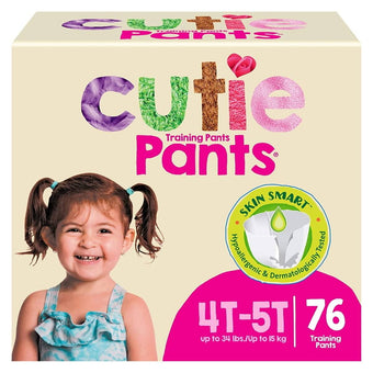 compare product Cutie Training Pants, Girls, 4T/5T