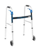 Drive Deluxe Trigger Release Folding Walker with 5" Wheels