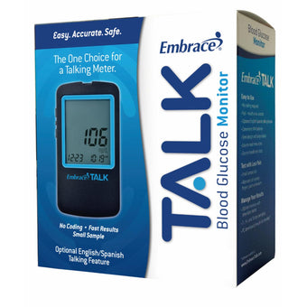 compare product EmbraceTALK No Code Talking Blood Glucose Meter