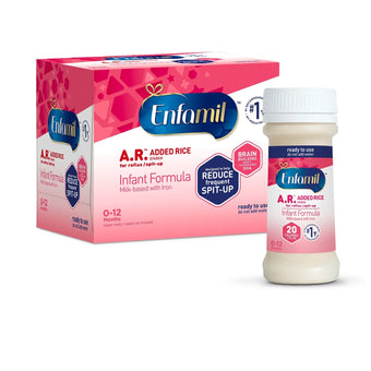 compare product Enfamil A.R. Infant Formula with Added Rice, Ready to Use, 2 oz Bottle