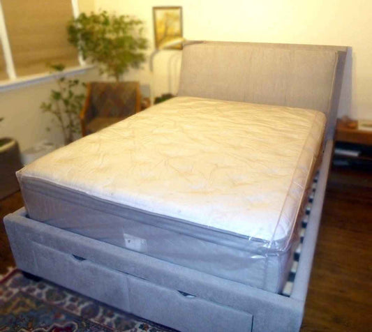 Gary Heavy Duty Plastic Mattress Cover Protector, California Queen
