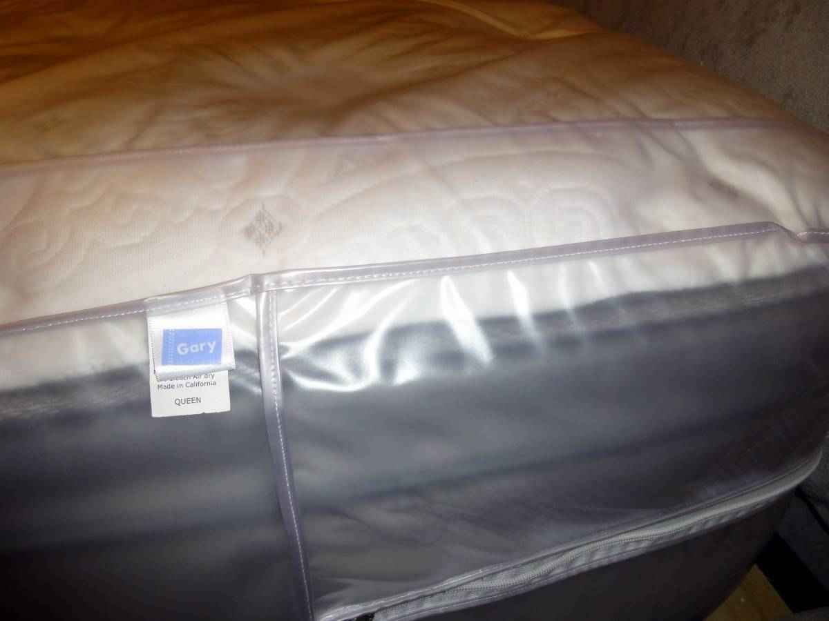 Gary Heavy Duty Plastic Mattress Cover Protector, Queen