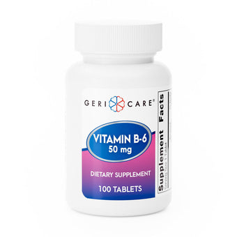 compare product Geri-Care Vitamin B6 Supplement, 50 mg