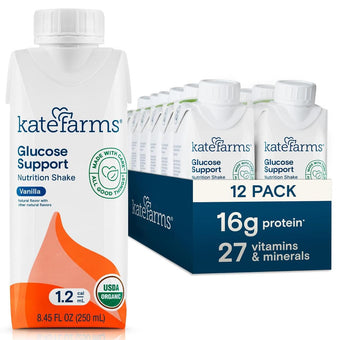 compare product Kate Farms Glucose Support 1.2, Vanilla, CS/12