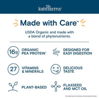 Kate Farms Nutrition Shake, Coffee, Case/12