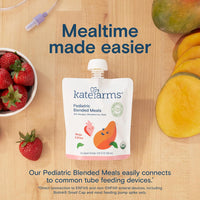 Kate Farms Pediatric Blended Meals, Mango & Strawberry, CS/12