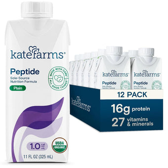 compare product Kate Farms Peptide 1.0, Plain, CS/12