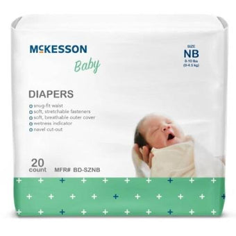compare product McKesson Baby Diapers, Newborn