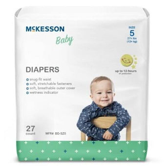 compare product McKesson Baby Diapers, Size 5