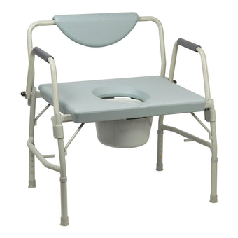 compare product McKesson Bariatric Commode Chair, Steel Frame
