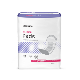 compare product McKesson Bladder Control Pads, Regular