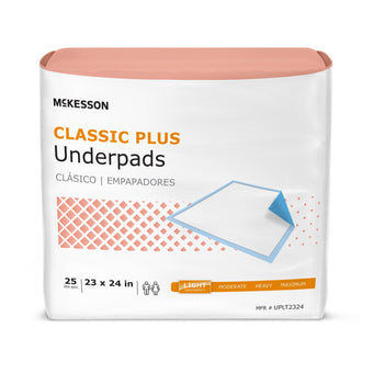 compare product McKesson Classic Plus Underpads