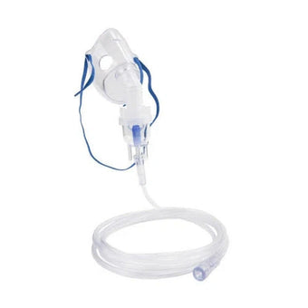compare product McKesson Nebulizer Mask and Tubing Kit, Small Volume Medication Cup, Adult Aerosol Mask