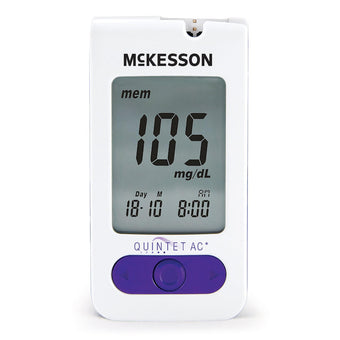 compare product McKesson QUINTET AC 5 Seconds Blood Glucose Monitoring System