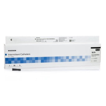 compare product McKesson Straight Tip PVC Urethral Catheter, Male