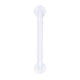 McKesson Wall Grab Bar, White Powder Coated Steel
