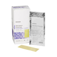 McKesson Xeroform Petrolatum Gauze Dressing, 5 x 9 Inch, Sterile