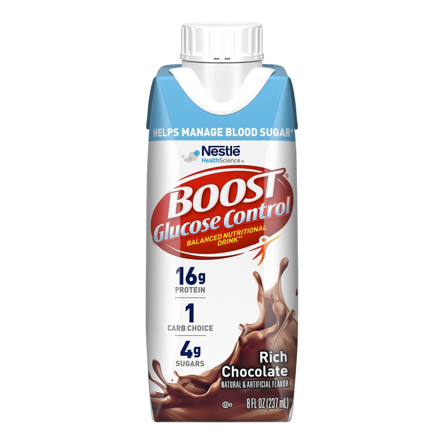 Nestle Glucose Control Nutritional Drink, Rich Chocolate, CS/24