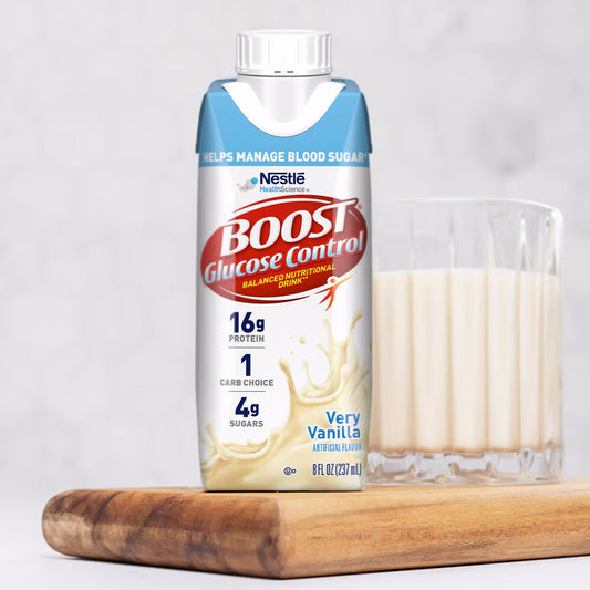Nestle Glucose Control Nutritional Drink, Very Vanilla, CS/24