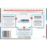 Nestle Boost Plus Nutritional Drink, Rich Chocolate, 8 oz Bottle, CS/24