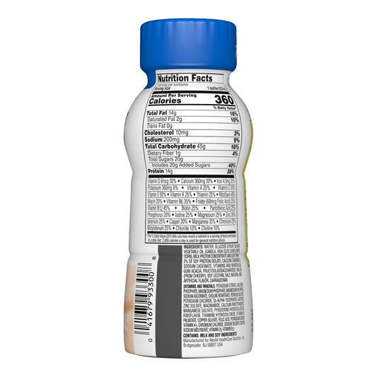 Nestle Boost Plus Nutritional Drink, Creamy Strawberry, 8 oz Bottle, CS/24
