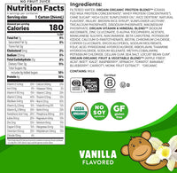 Orgain Organic Kids Nutritional Grass-Fed Protein Shake, Vanilla, Pack of 12
