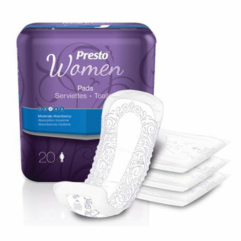 compare product Presto Pads for Women, Moderate