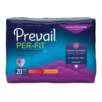 compare product Prevail Per-Fit Women's Pull On Absorbent Underwear