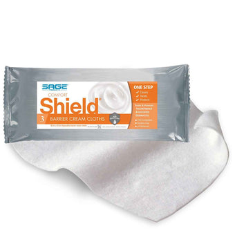 compare product Sage Comfort Shield Barrier Cream Cloths, Large